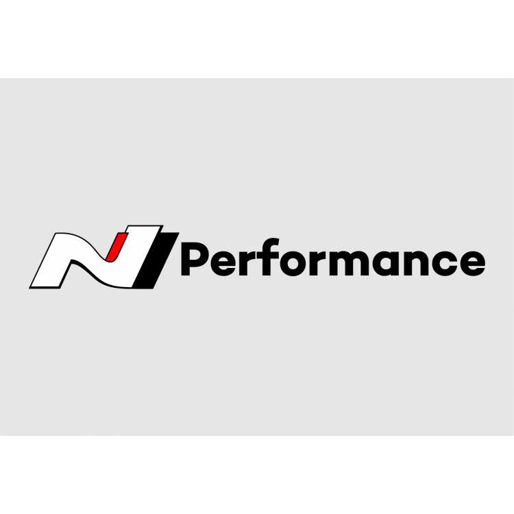 Hyundai N Performance Adhesive Vinyl Sticker